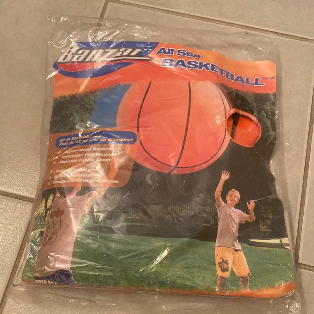 Kids All Star Basketball inflatable Outside Toy